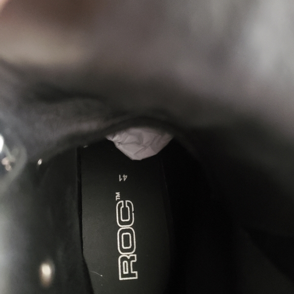 ROC Australia platform chunky heel boots with rivets $248 new goth grunge - Picture 6 of 7